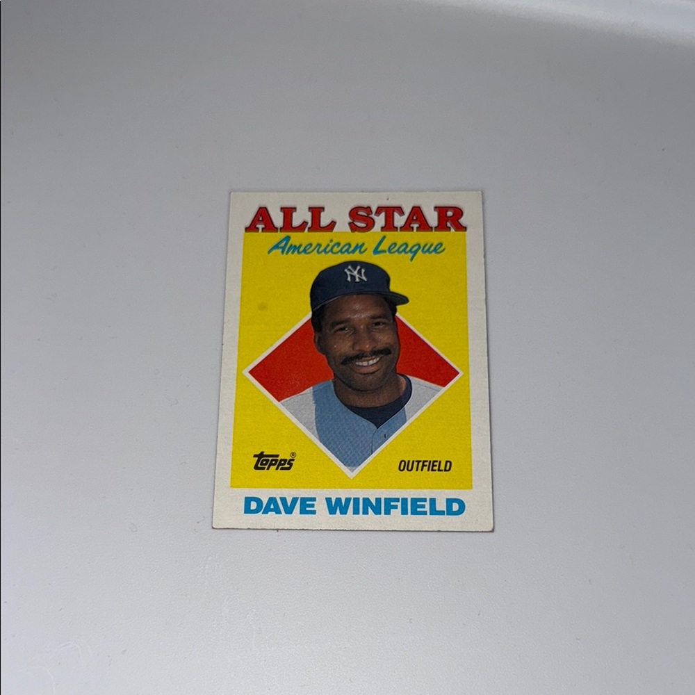 Topps All Star Baseball Card